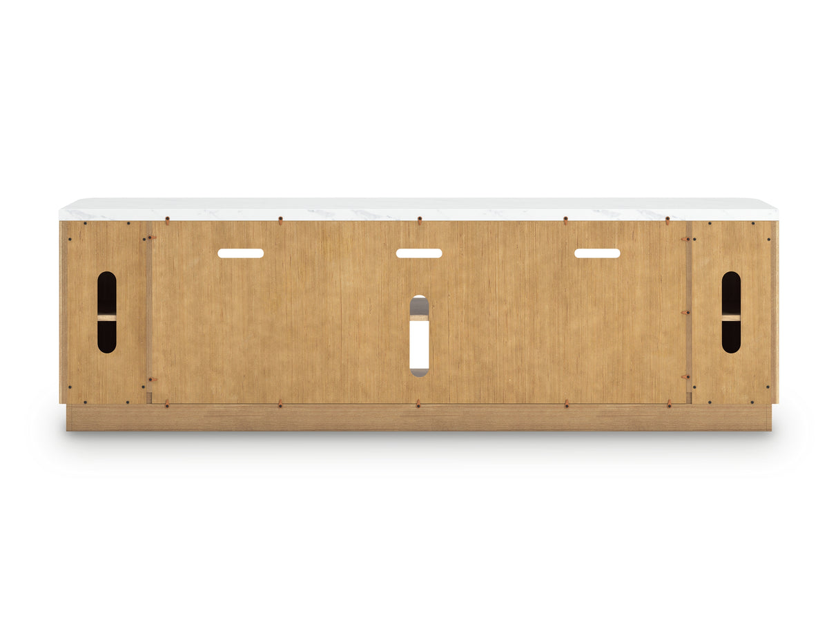 Camdill Light Brown 80" TV Stand from Ashley - Luna Furniture