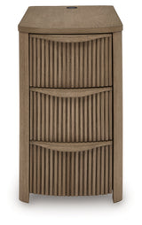 Camdill Light Brown Chairside End Table from Ashley - Luna Furniture