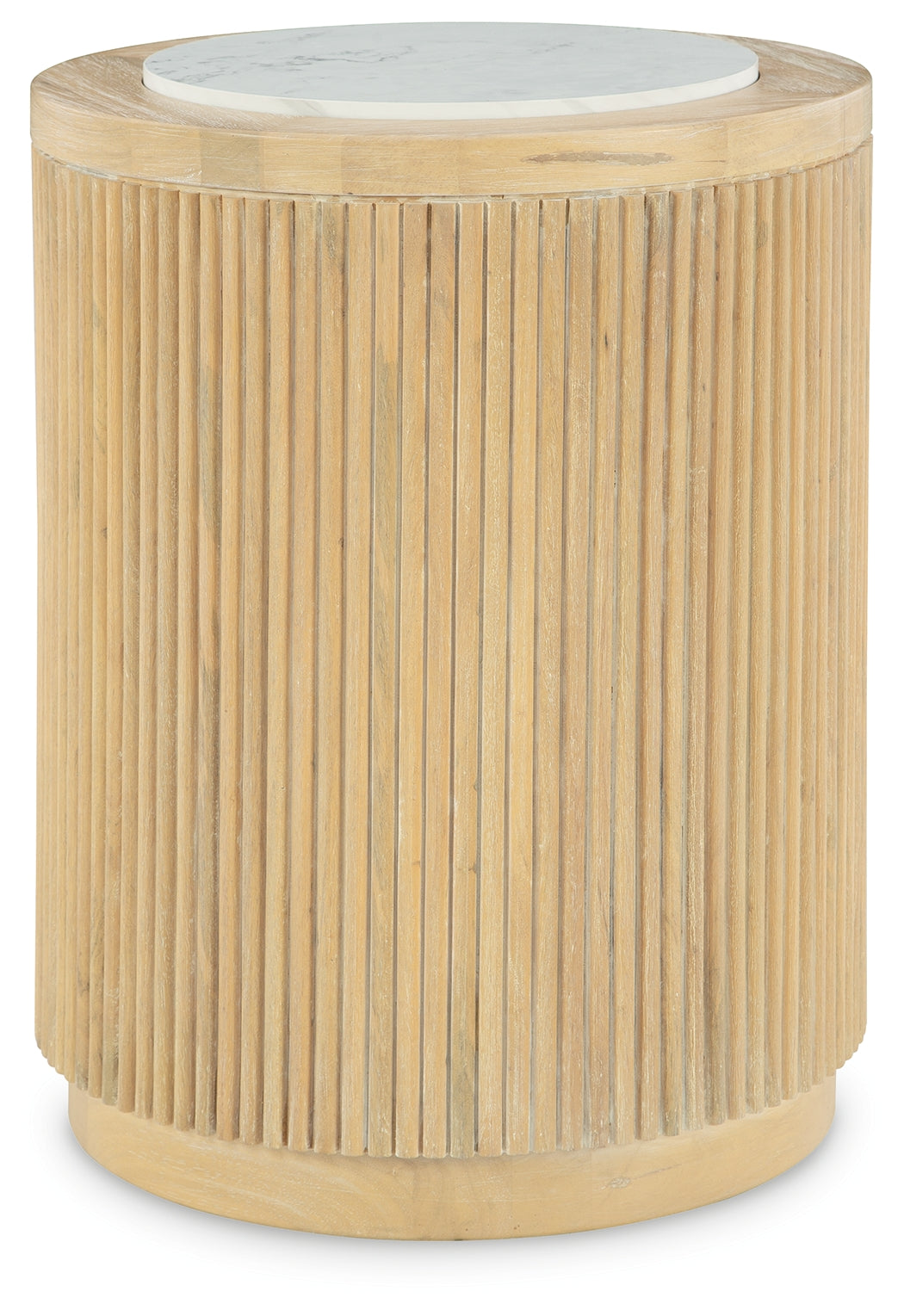 Camdill Light Brown/White End Table from Ashley - Luna Furniture