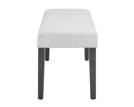 Camelia Dove Gray Dining Bench from Crown Mark - Luna Furniture