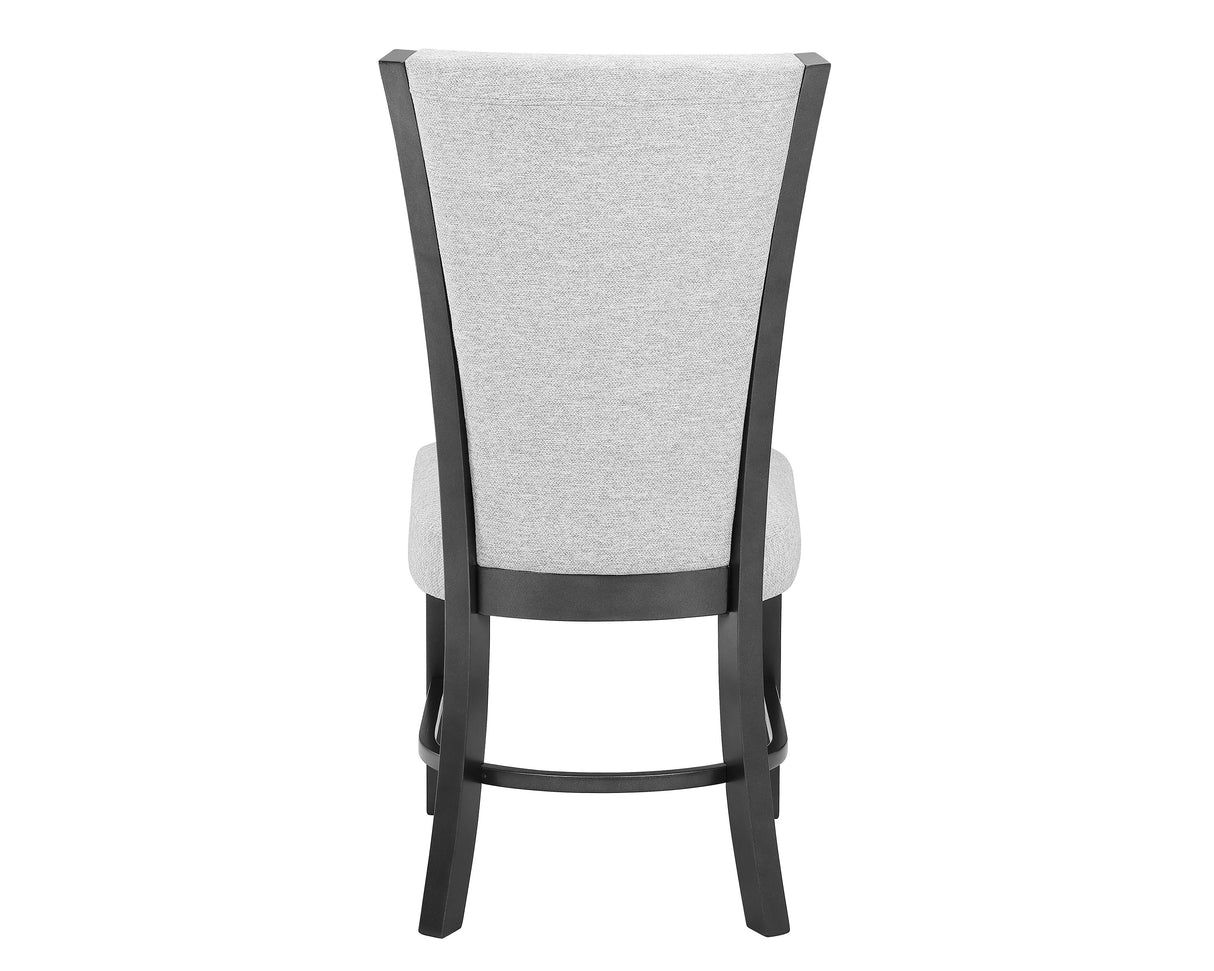 Camelia Dove Gray Dining Chair, Set of 2 from Crown Mark - Luna Furniture