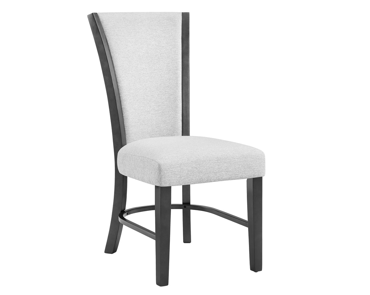 Camelia Dove Gray Dining Chair, Set of 2 from Crown Mark - Luna Furniture