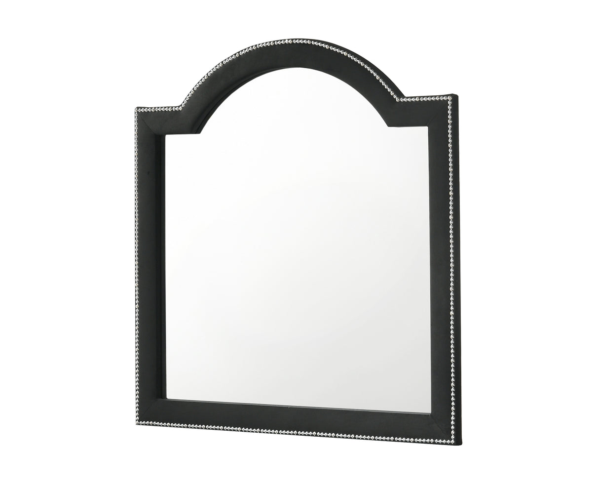 Cameo Black Bedroom Mirror (Mirror Only) from Crown Mark - Luna Furniture
