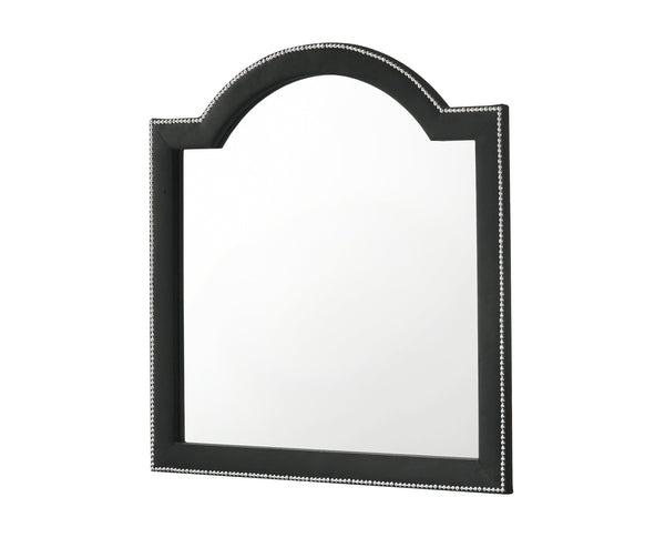 Cameo Black Bedroom Mirror (Mirror Only)