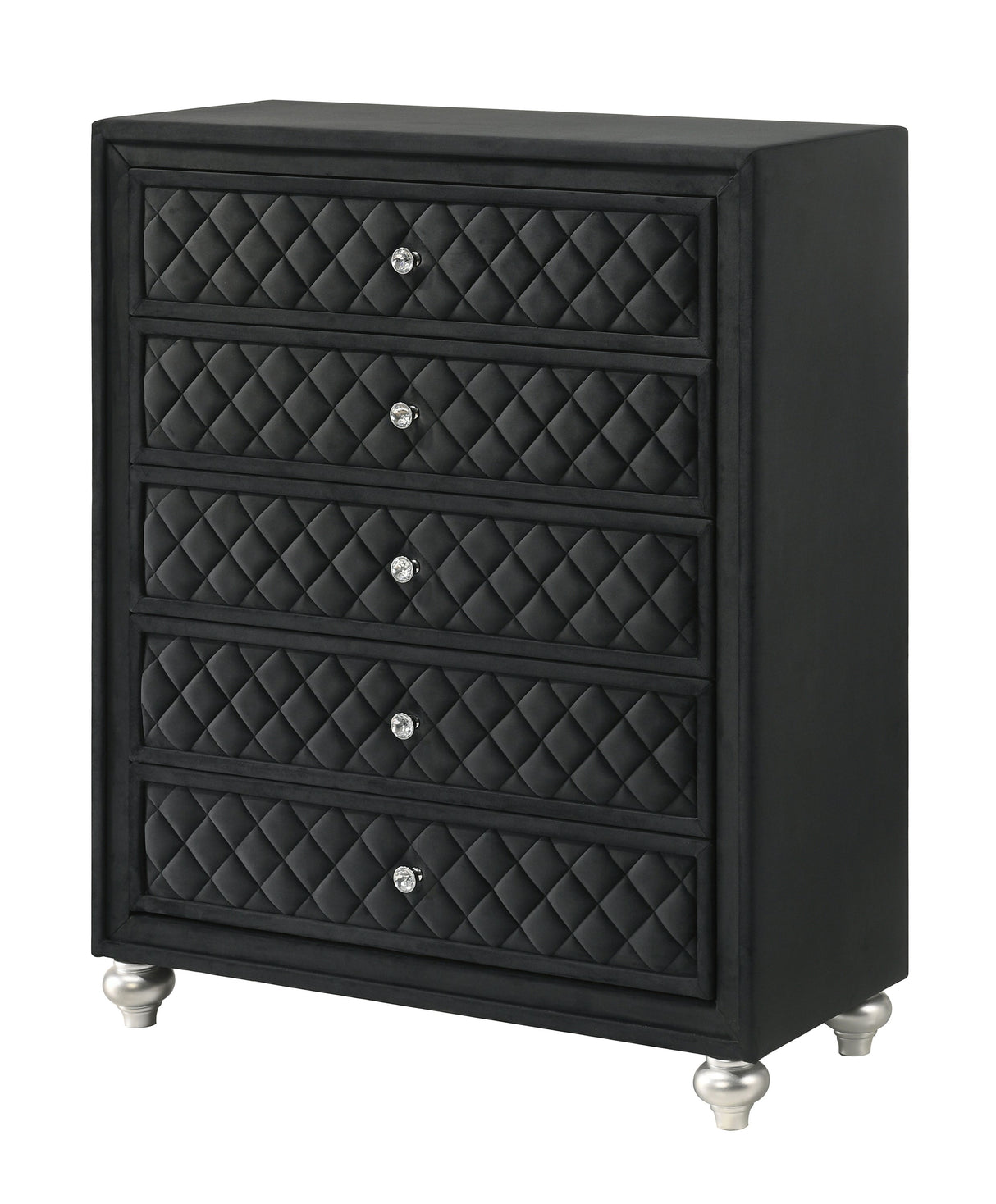 Cameo Black Chest from Crown Mark - Luna Furniture