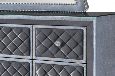 Cameo Gray Dresser from Crown Mark - Luna Furniture