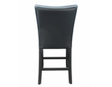 Camila 24″ Counter Stool, Black Leatherette, Set of 2 from Steve Silver - Luna Furniture