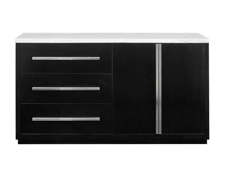 Camila White Marble Server from Steve Silver - Luna Furniture