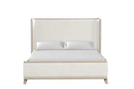 Candra Natural Oak King Bed from Furniture of America - Luna Furniture