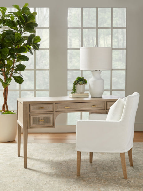 Cane Desk from Essentials For Living - Luna Furniture