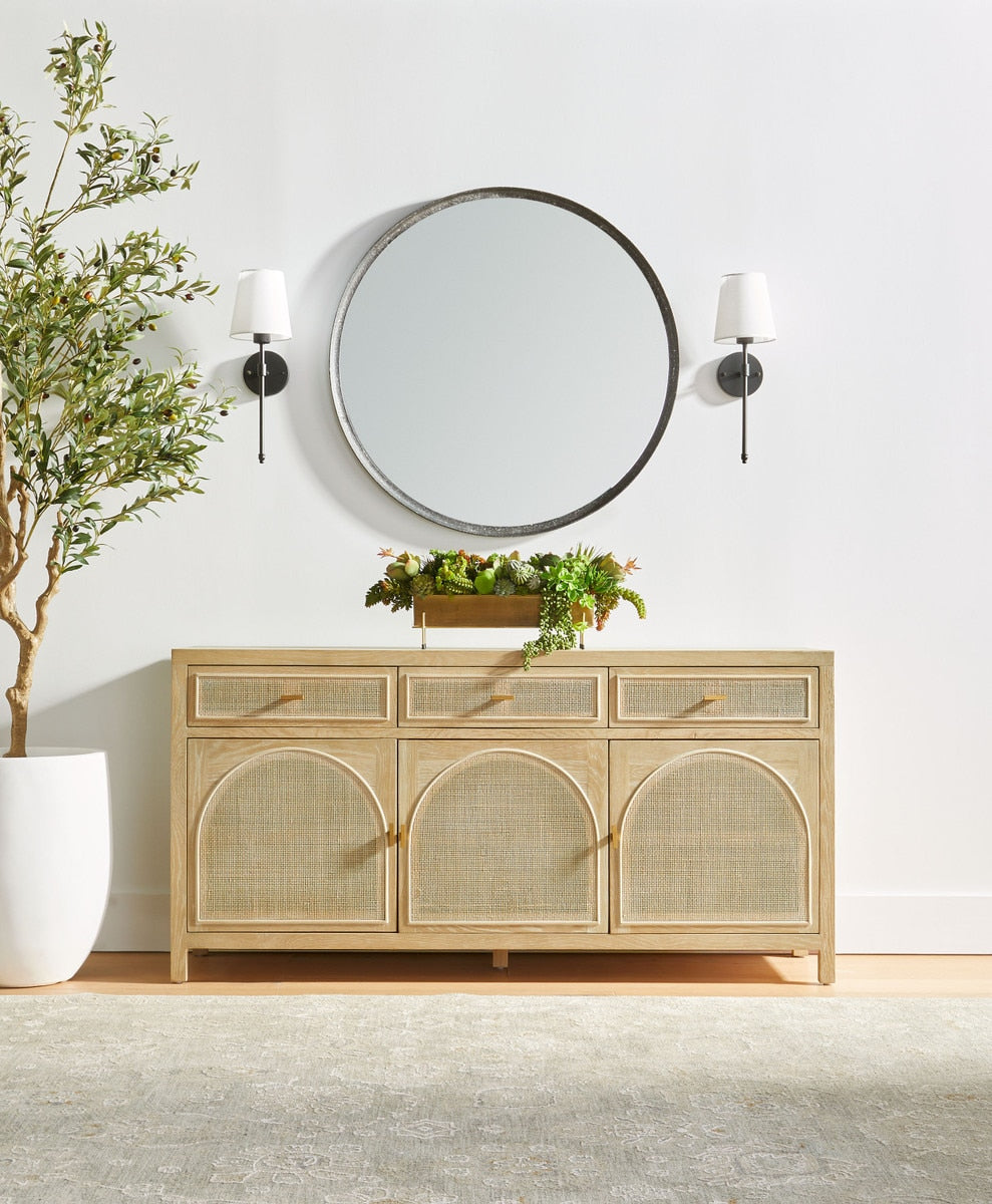 Cane Media Sideboard from Essentials For Living - Luna Furniture