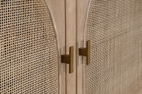 Cane Storage Bookcase from Essentials For Living - Luna Furniture