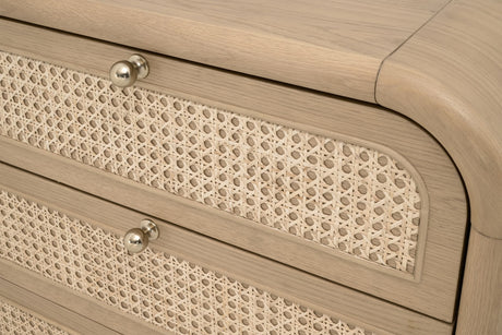 Cannes 3-drawer Nightstand from Essentials For Living - Luna Furniture
