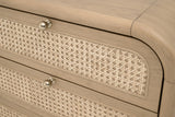 Cannes 3-drawer Nightstand from Essentials For Living - Luna Furniture