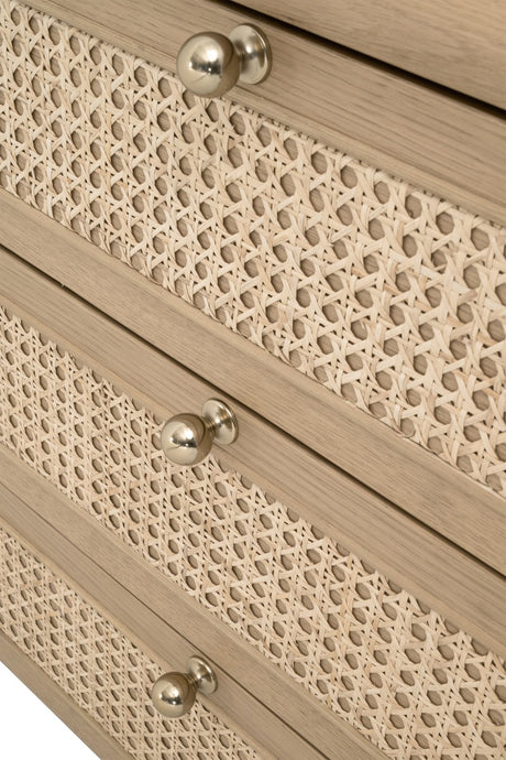 Cannes 3-drawer Nightstand from Essentials For Living - Luna Furniture