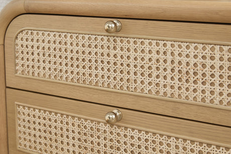 Cannes 3-drawer Nightstand from Essentials For Living - Luna Furniture