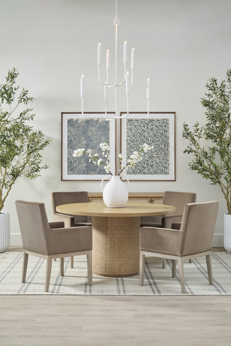 Cannes 54" Round Dining Table from Essentials For Living - Luna Furniture