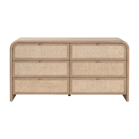 Cannes 6-drawer Double Dresser from Essentials For Living - Luna Furniture