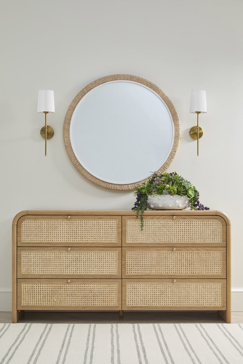 Cannes 6-drawer Double Dresser from Essentials For Living - Luna Furniture