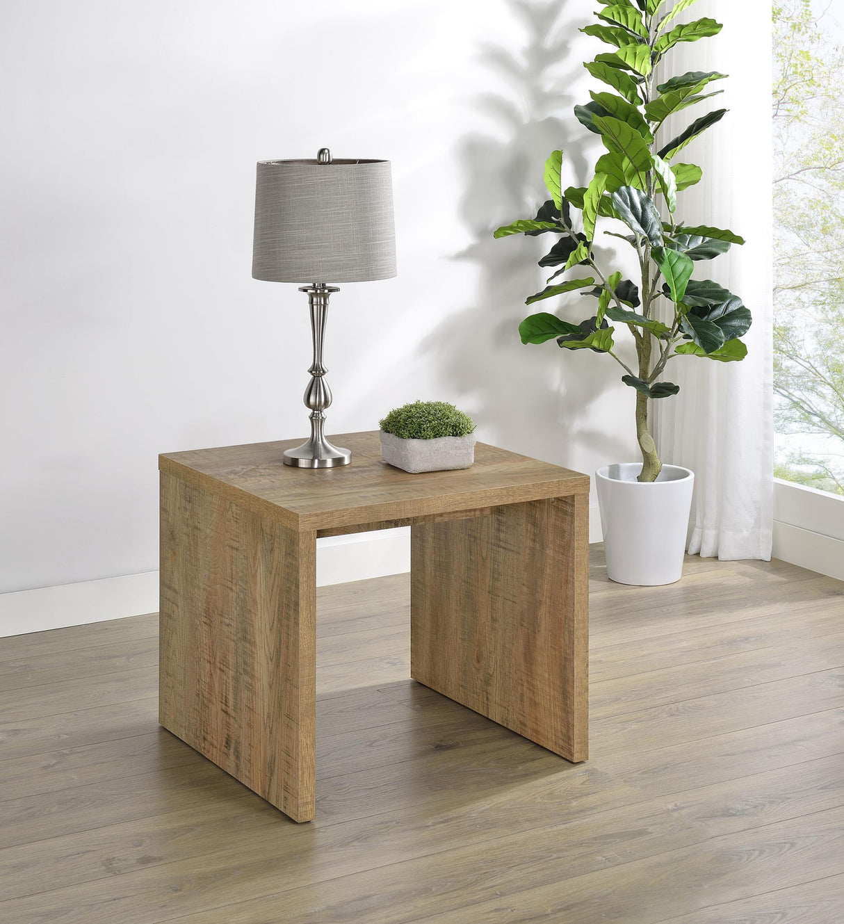 Canoga Mango Engineered Wood Accent Side End Table from Coaster - Luna Furniture