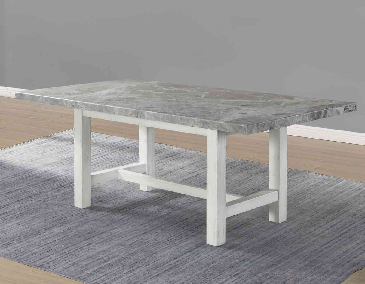 Canova Gray Marble Top Dining Room Set from Steve Silver - Luna Furniture