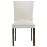 Cantley Beige Upholstered Dining Side Chair, Set of 2 from Coaster - Luna Furniture