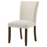 Cantley Beige Upholstered Dining Side Chair, Set of 2 from Coaster - Luna Furniture