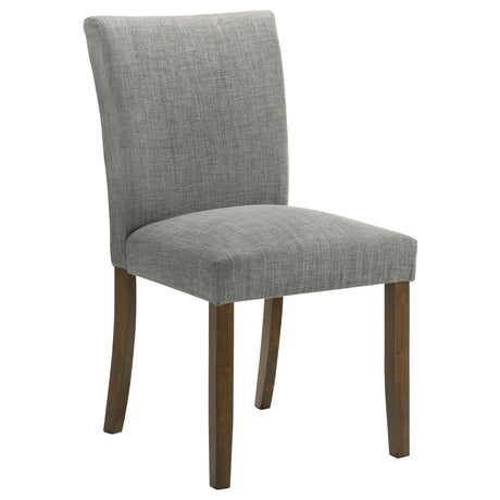 Cantley Gray Upholstered Dining Side Chair, Set of 2 from Coaster - Luna Furniture