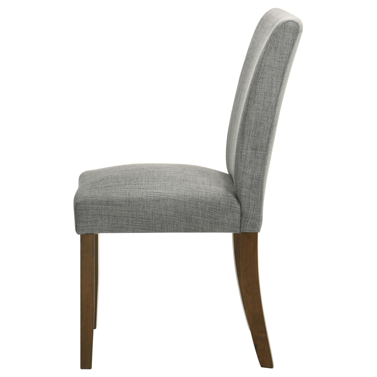 Cantley Gray Upholstered Dining Side Chair, Set of 2 from Coaster - Luna Furniture