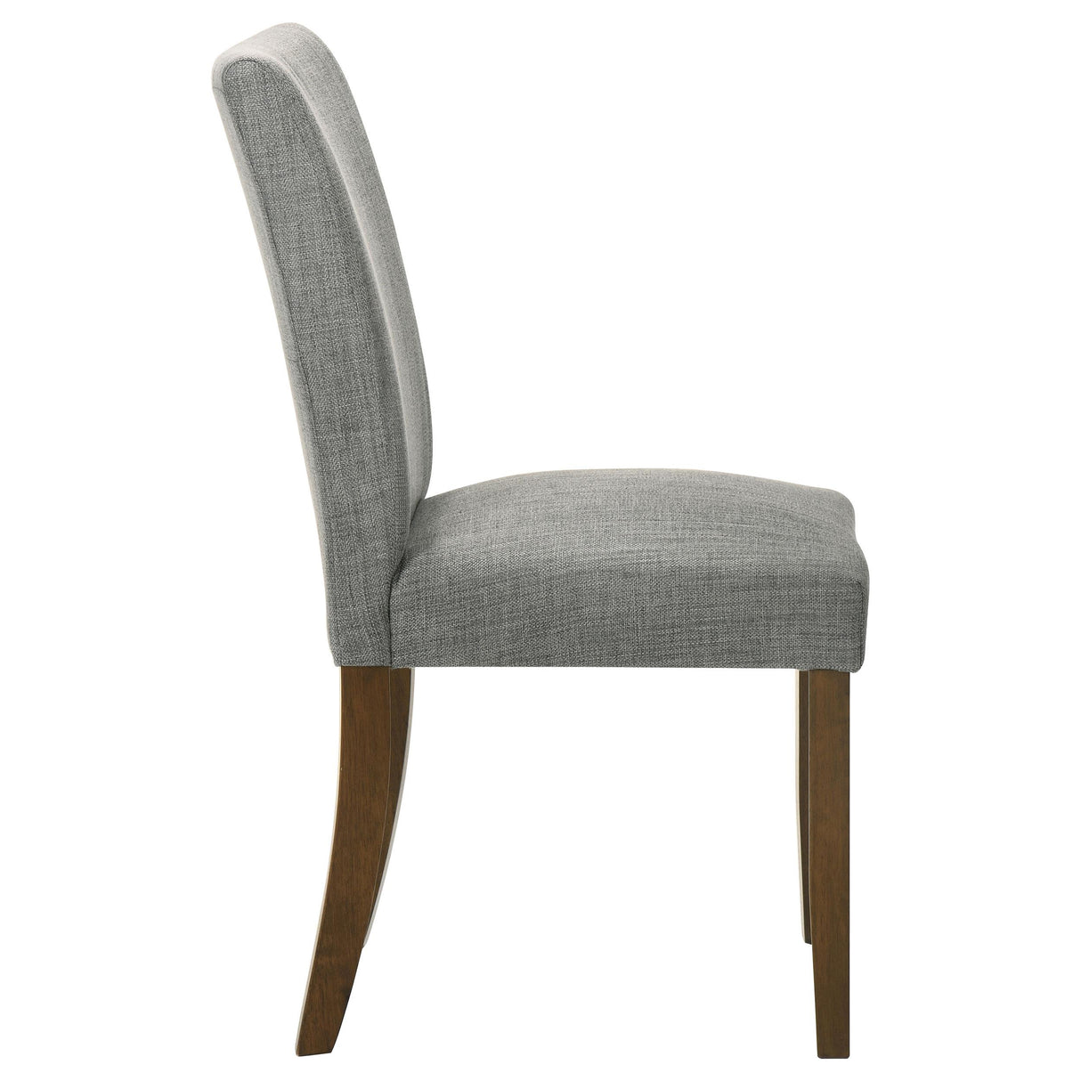 Cantley Gray Upholstered Dining Side Chair, Set of 2 from Coaster - Luna Furniture