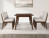 Canton Mocha 5-Piece Upholstered Dining Set from Steve Silver - Luna Furniture