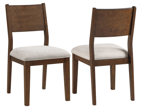 Canton Mocha Side Chair, Set of 2 from Steve Silver - Luna Furniture
