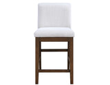 Canton Mocha Upholstered Counter Stool, Set of 2 from Steve Silver - Luna Furniture