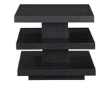 Canyon 3-Piece Table Set, Black (Cocktail Table & 2 End Tables) from Steve Silver - Luna Furniture