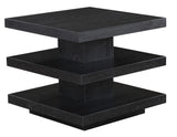 Canyon End Table, Black from Steve Silver - Luna Furniture