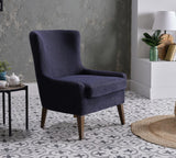 Canyon Revere Navy Accent Chair from Bellona - Luna Furniture