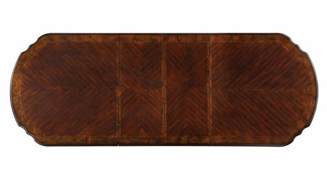 Canyonville Brown Cherry 9-Piece Dining Room Set from Furniture of America - Luna Furniture