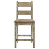 Cardova Vineyard Oak 5-Piece Counter Height Dining Set from Coaster - Luna Furniture