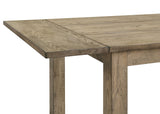 Cardova Vineyard Oak 5-Piece Extension Table Dining Set from Coaster - Luna Furniture