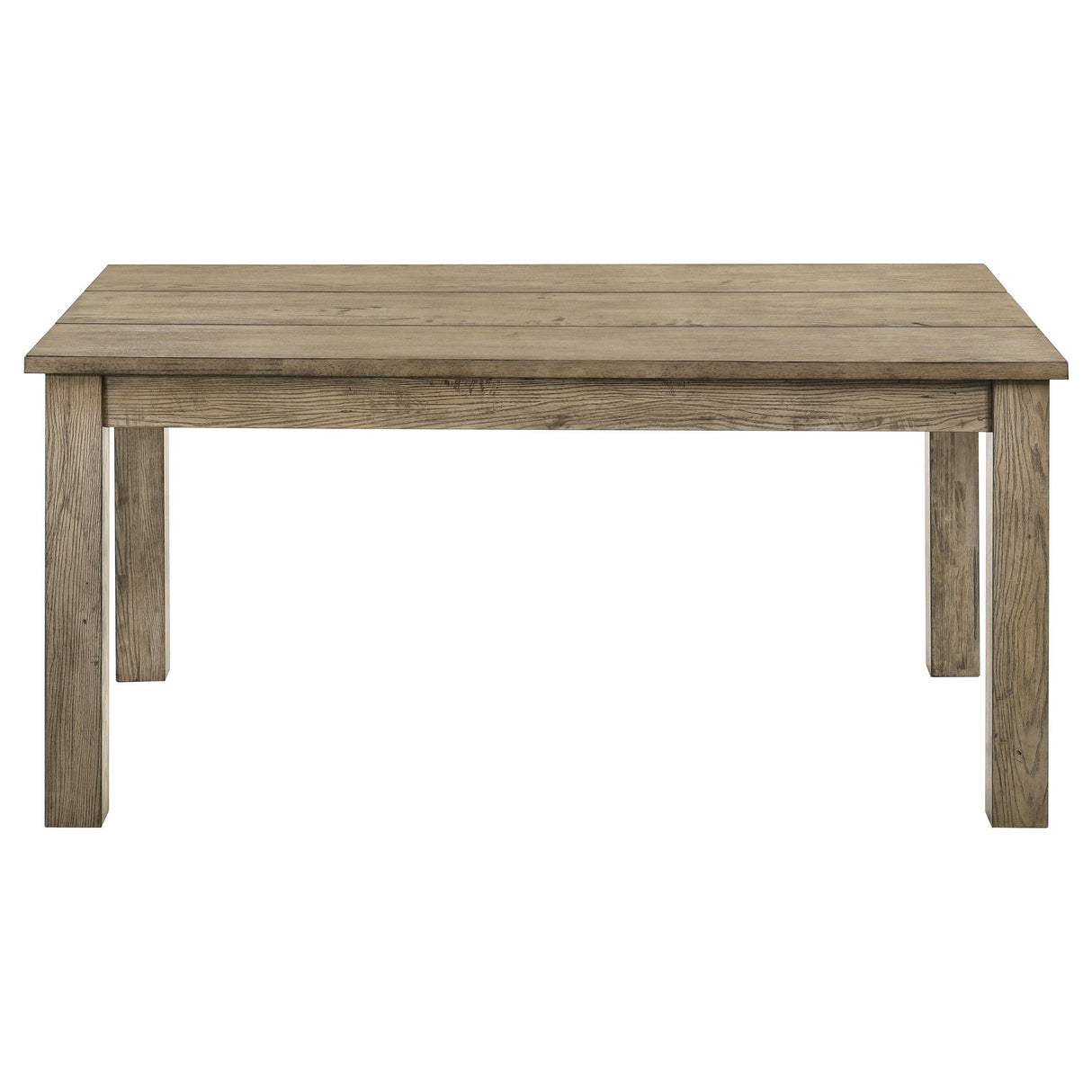 Cardova Vineyard Oak 87-inch Solid Wood Extension Dining Table from Coaster - Luna Furniture