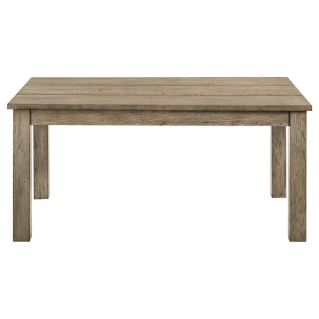 Cardova Vineyard Oak 87-inch Solid Wood Extension Dining Table from Coaster - Luna Furniture