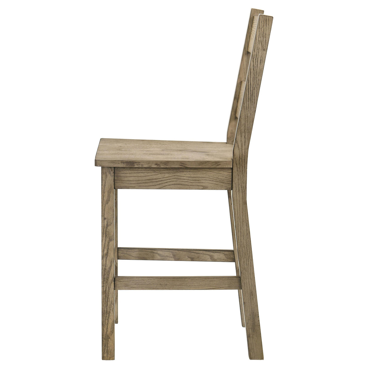 Cardova Vineyard Oak Counter Height Dining Chair, Set of 2 from Coaster - Luna Furniture