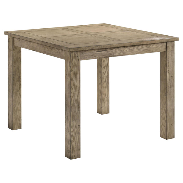 Cardova Vineyard Oak Square Counter Height Dining Table