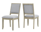 Carena Gray Side Chair, Set of 2 from Steve Silver - Luna Furniture