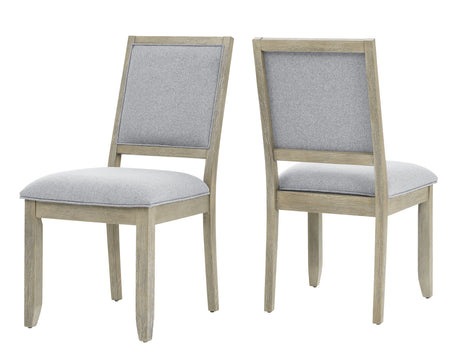 Carena Gray Side Chair, Set of 2 from Steve Silver - Luna Furniture