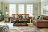 Carianna Caramel Leather Living Room Set from Ashley - Luna Furniture