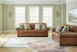 Carianna Caramel Leather Living Room Set from Ashley - Luna Furniture