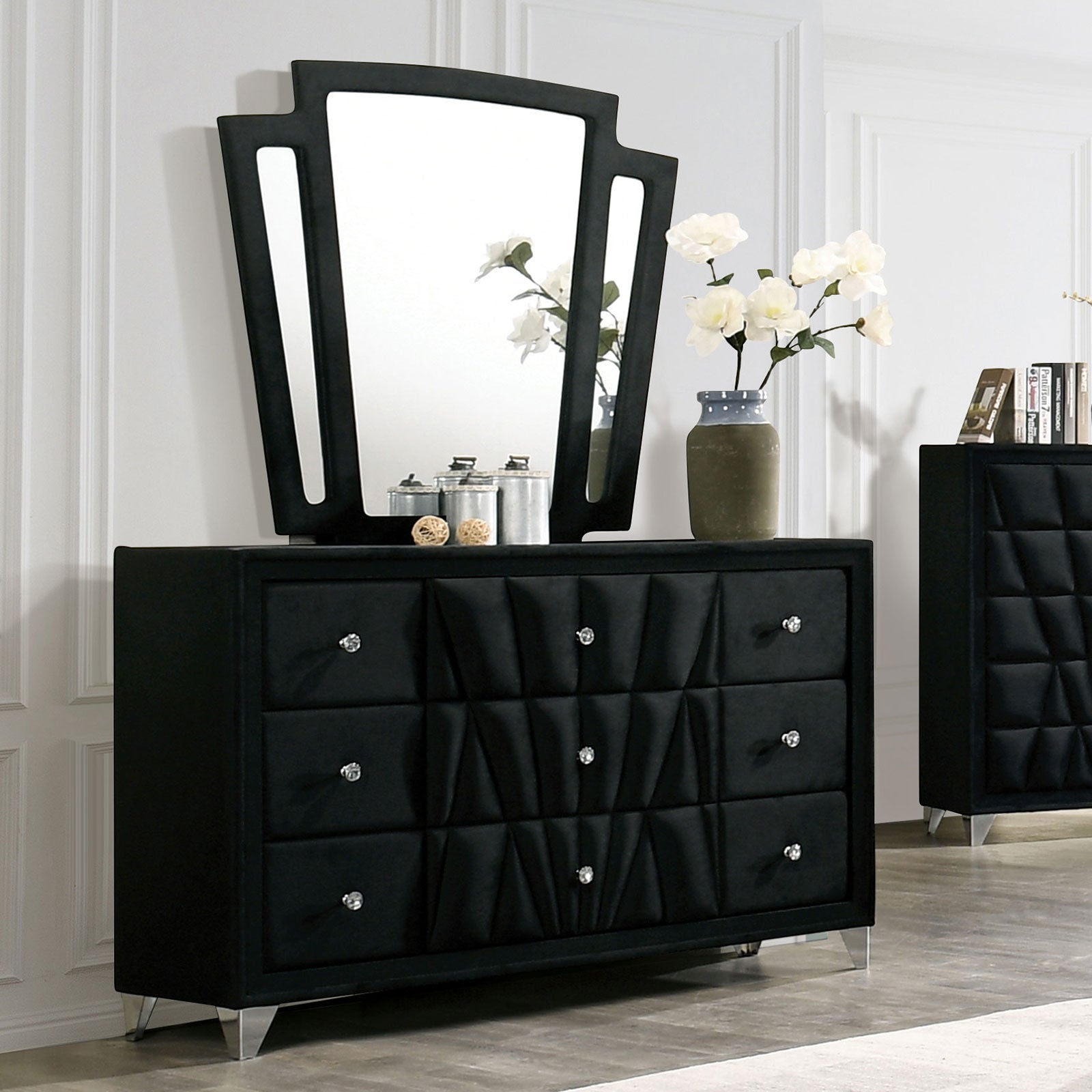 Carissa Black Dresser Luna Furniture Carissa Black Dresser Luna Furniture