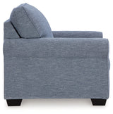 Carissa Manor Denim Chair from Ashley - Luna Furniture