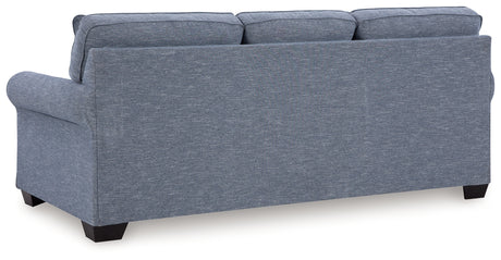 Carissa Manor Denim Sofa from Ashley - Luna Furniture